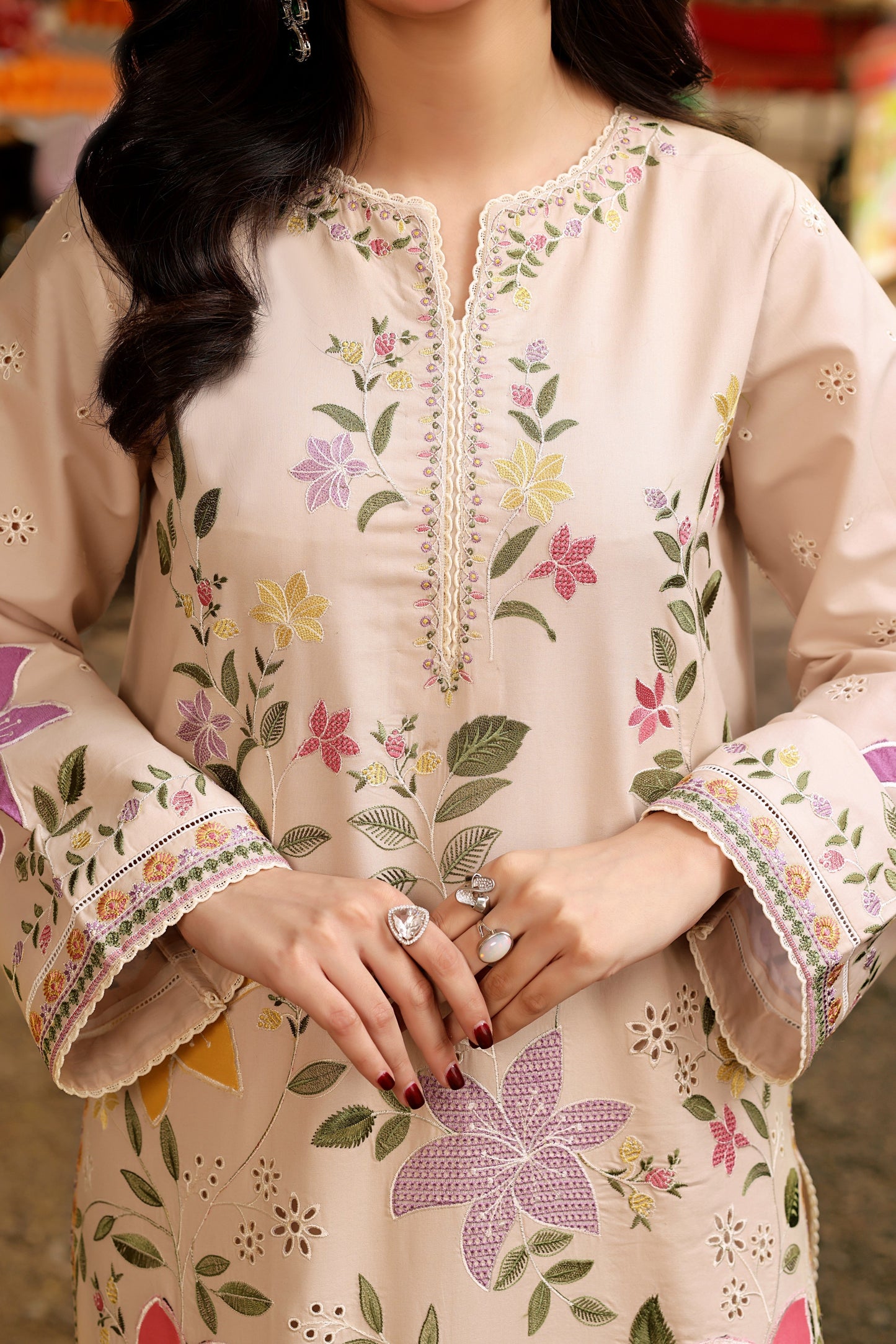FLOWER 3PCS EMB