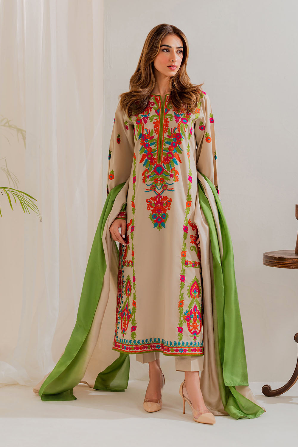 Zarmina 3 PC Embroidery