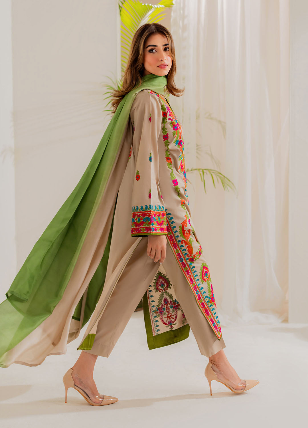 Zarmina 3 PC Embroidery