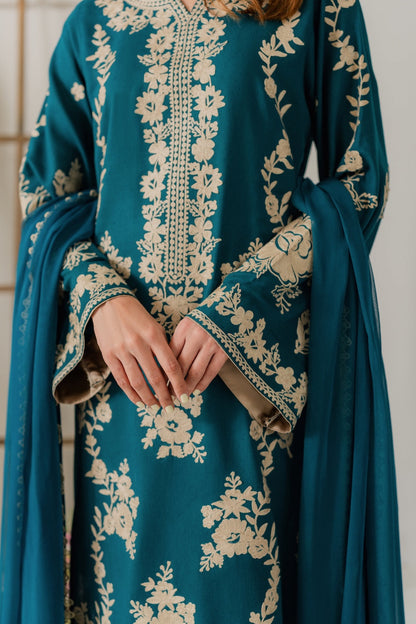 KESARIYA 3 PIECE EMB