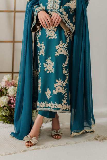 KESARIYA 3 PIECE EMB